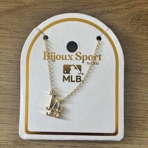 Bijoux Sport x MLB LA Dodgers Woman’s Necklace- Gold | NWT